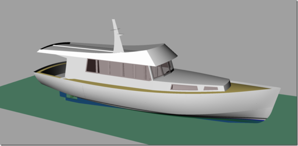 Wild South 42 CAD rendering