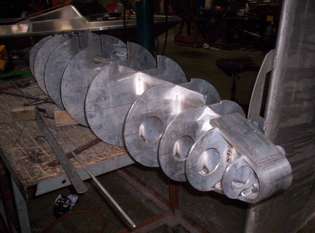 Nordkyn Keel and rudder construction Nordkyn Design