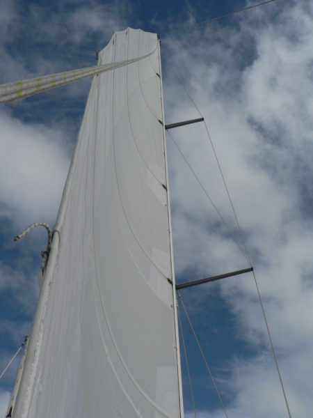 Nordkyn Completion 106 - Mainsail from clew