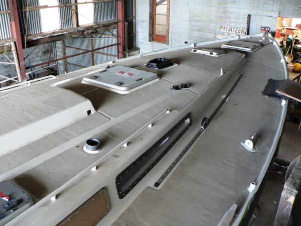 Nordkyn Shell Finishing 87 - Side deck & roof